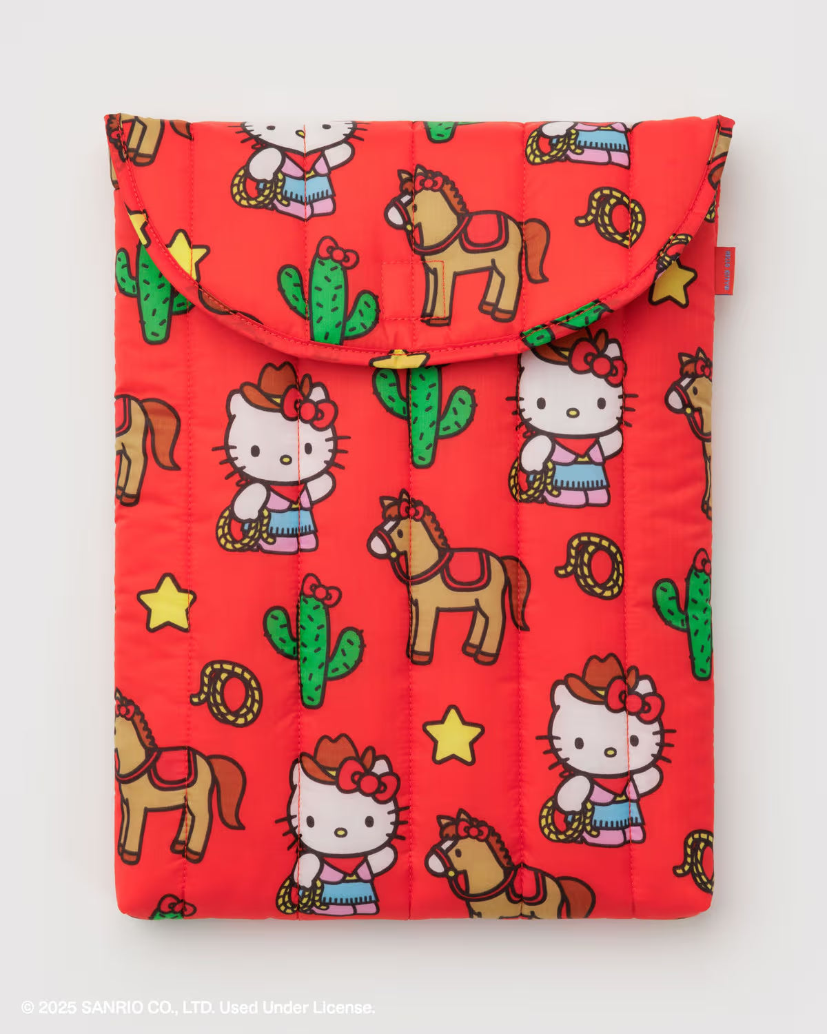 Puffy Laptop Sleeve 16", Hello Kitty Western