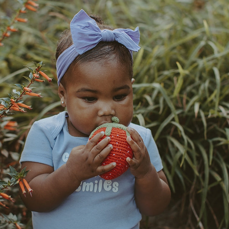 Friendly Strawberry Rattle