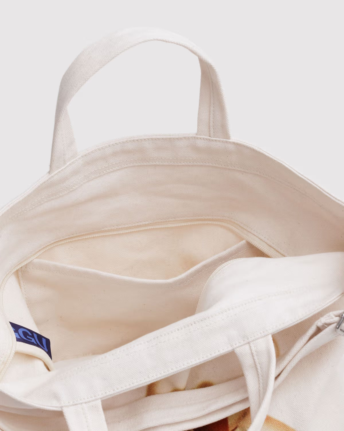 Horizontal Zip Duck Bag, Teddy Bear