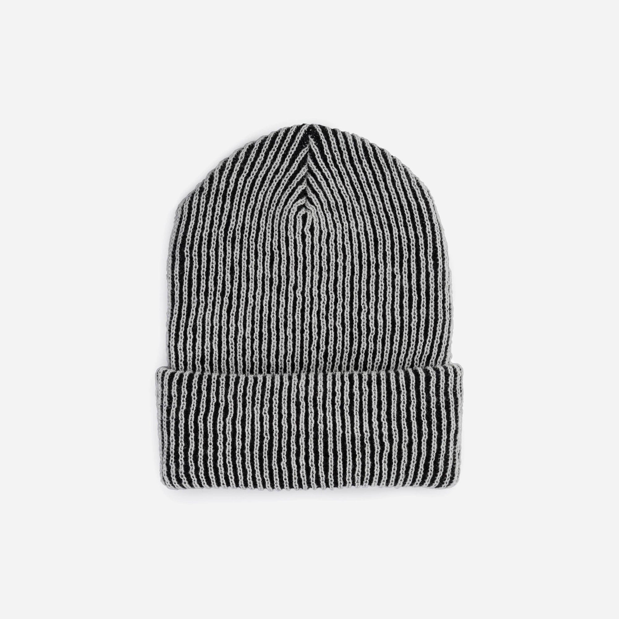 Simple Rib Knit Beanie, Kelly Stone Blue