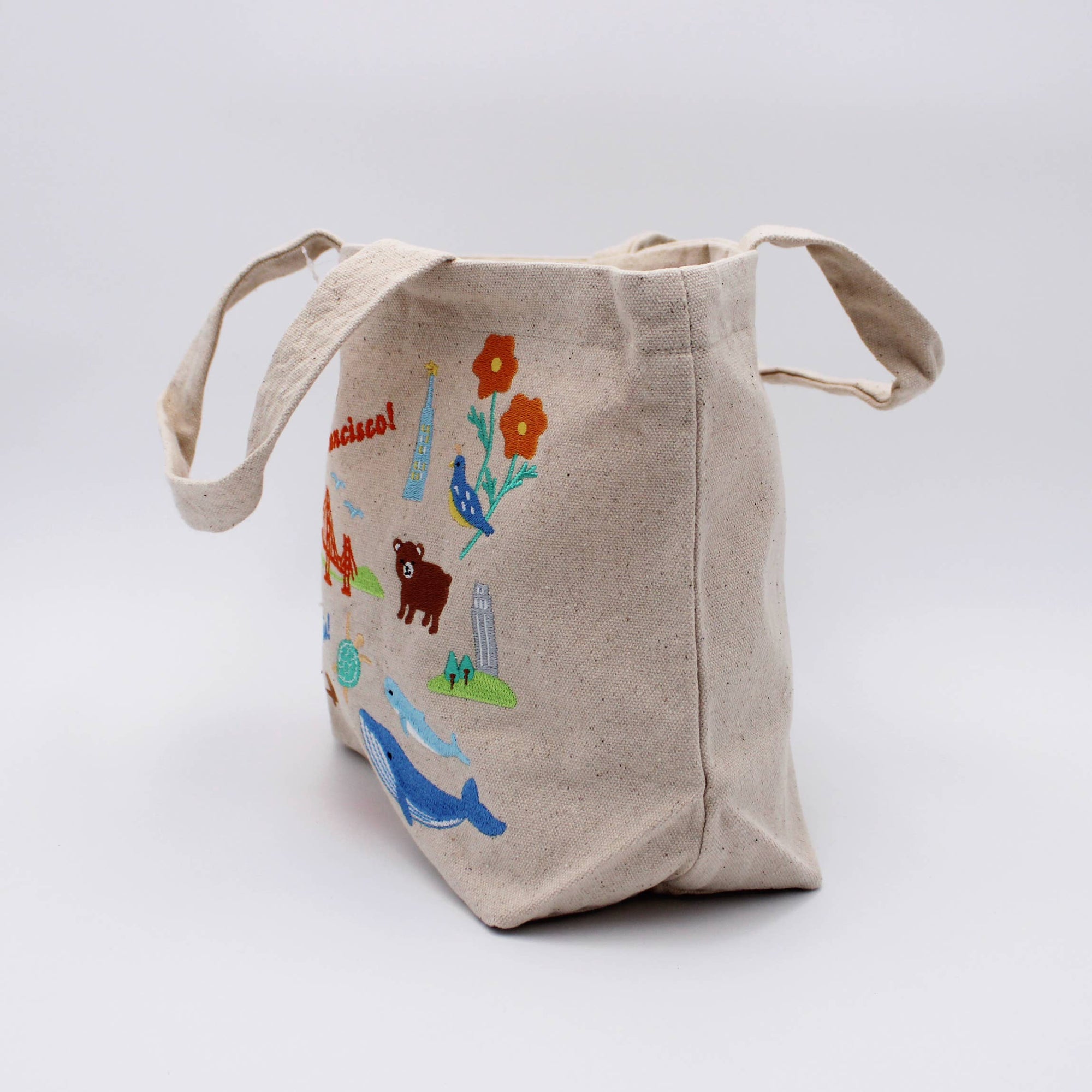 SF Embroidered Lunch Bag