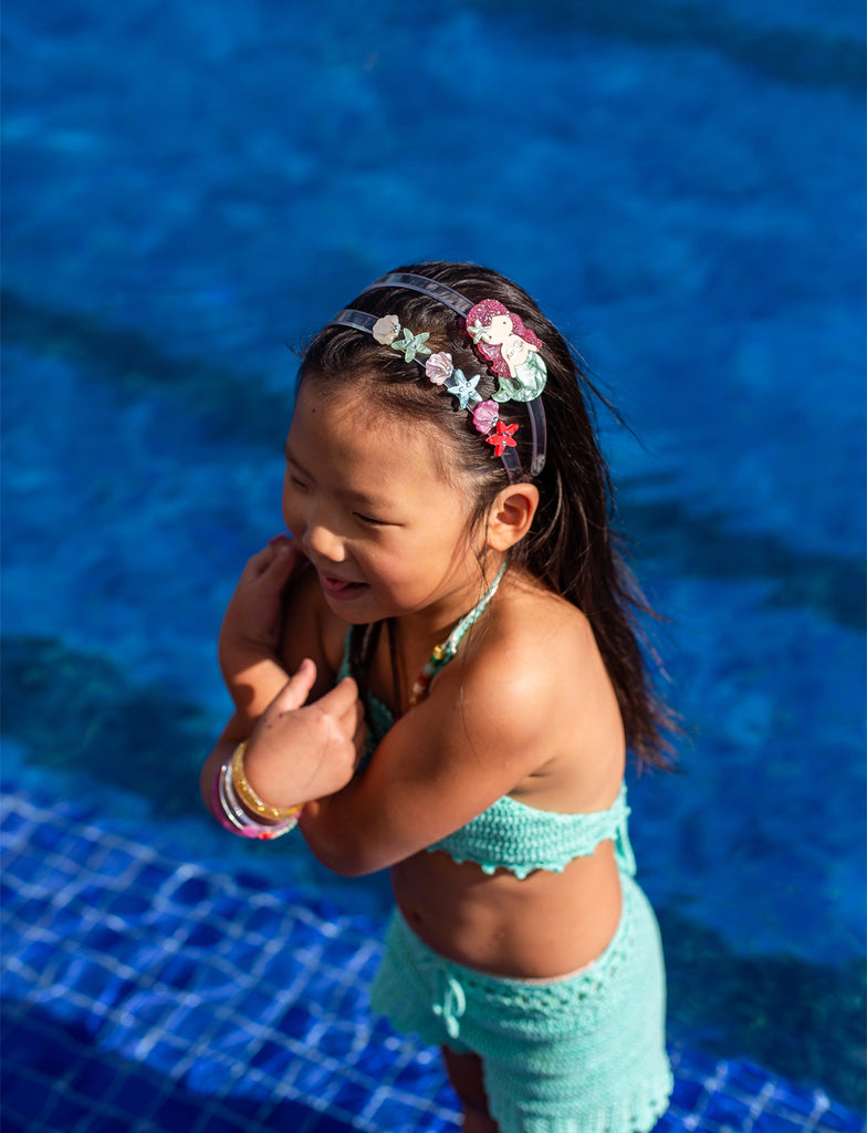 Mermaid Pearlized Headband