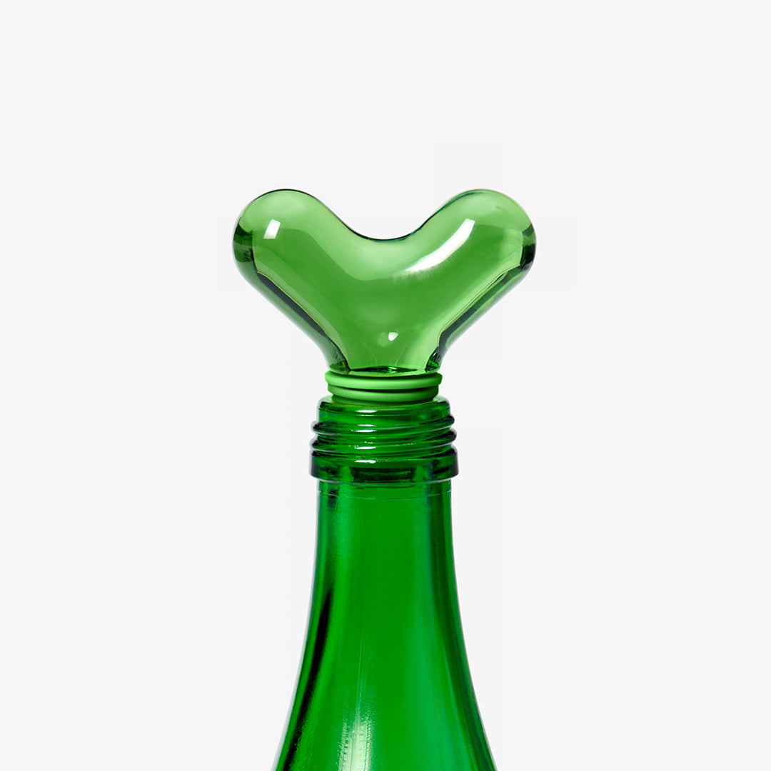 Hobknob Bottle Stopper, Green