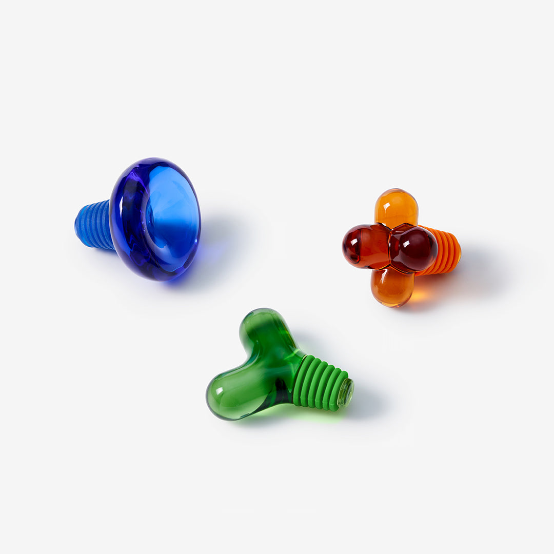 Hobknob Bottle Stopper, Green