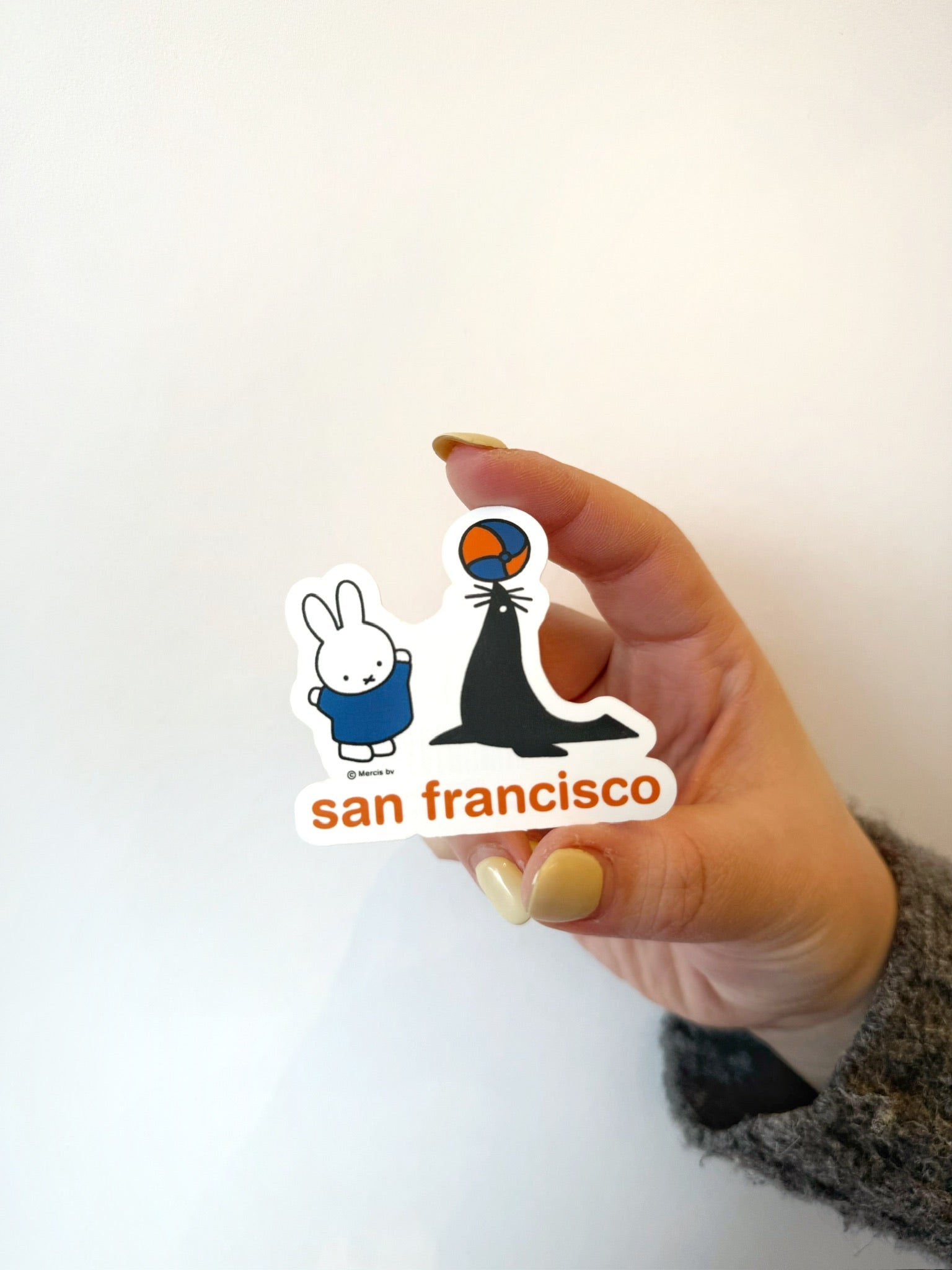 Miffy SF Seal Sticker