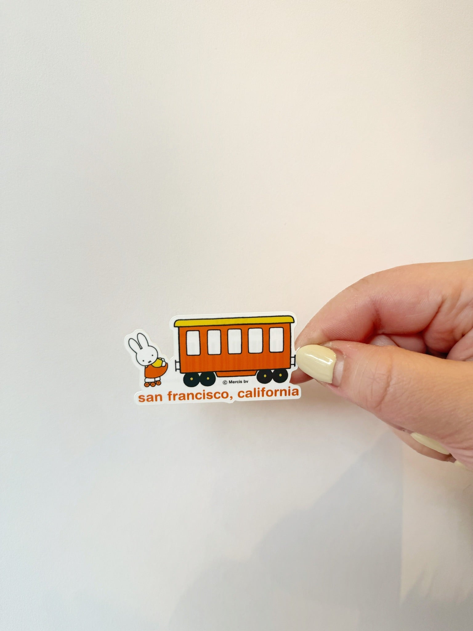 Miffy SF Trolley Sticker