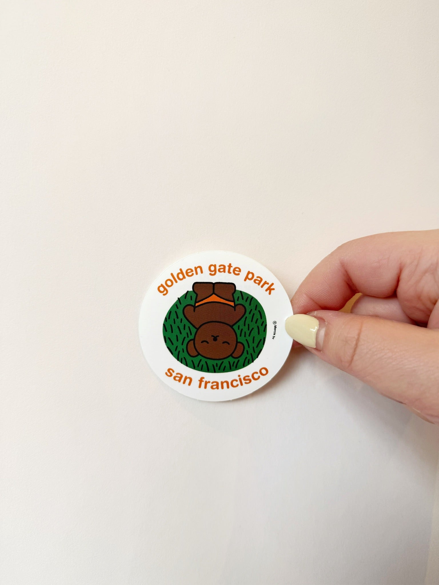 Boris SF Golden Gate Park Sticker