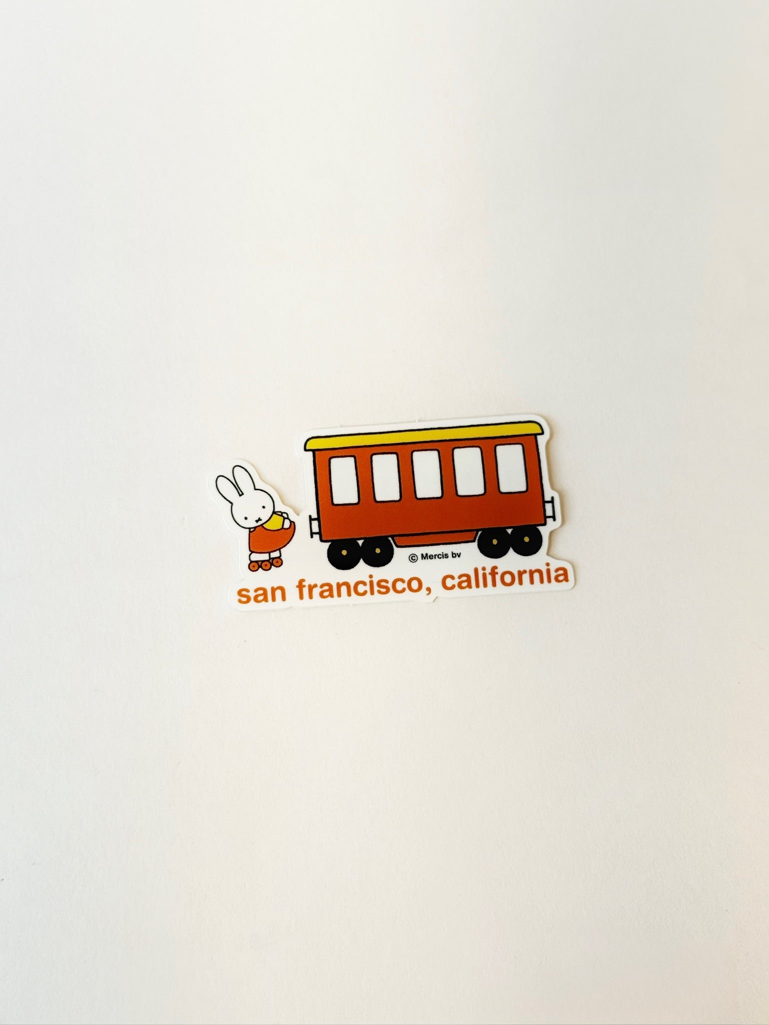 Miffy SF Trolley Sticker