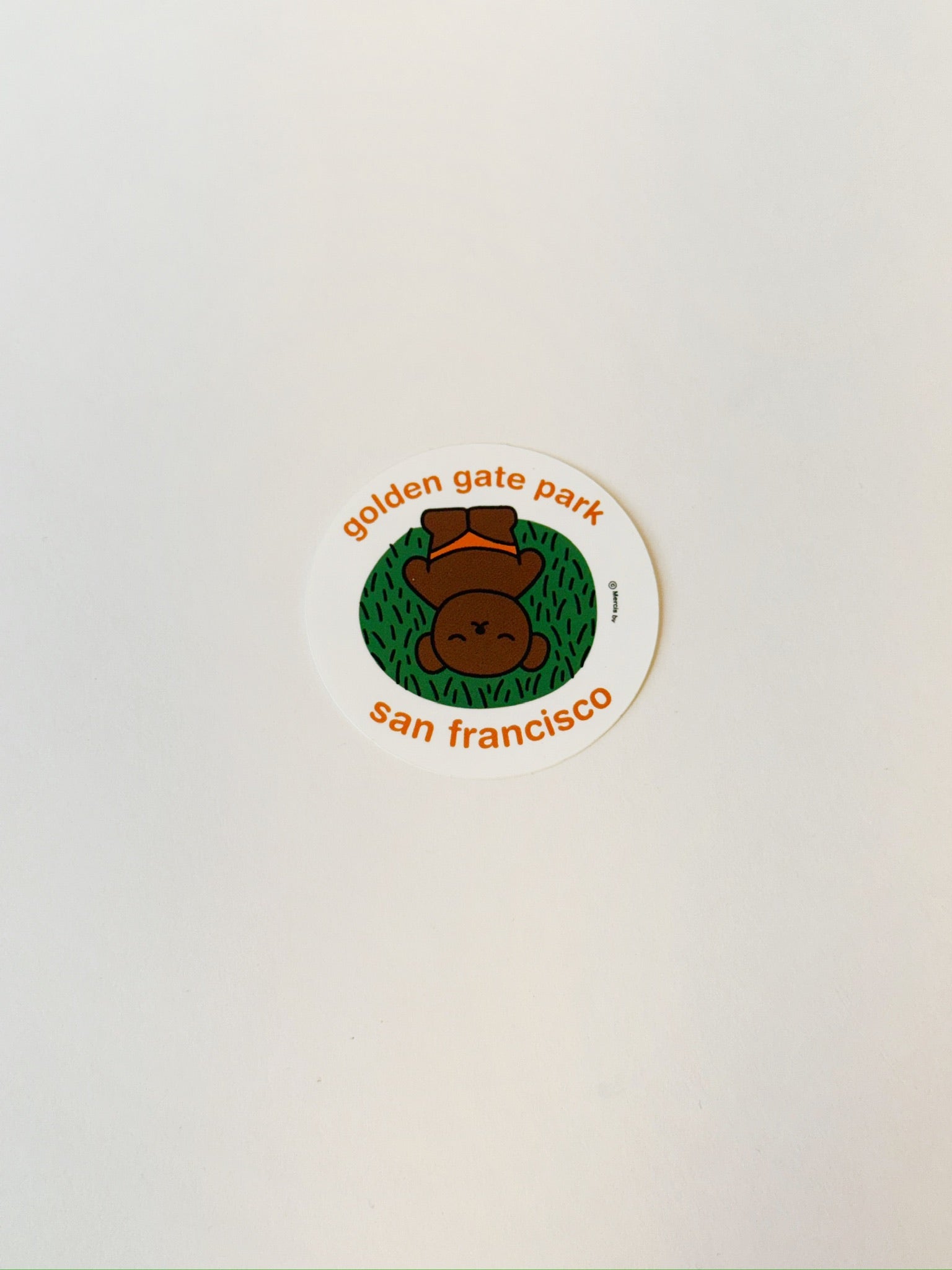 Boris SF Golden Gate Park Sticker
