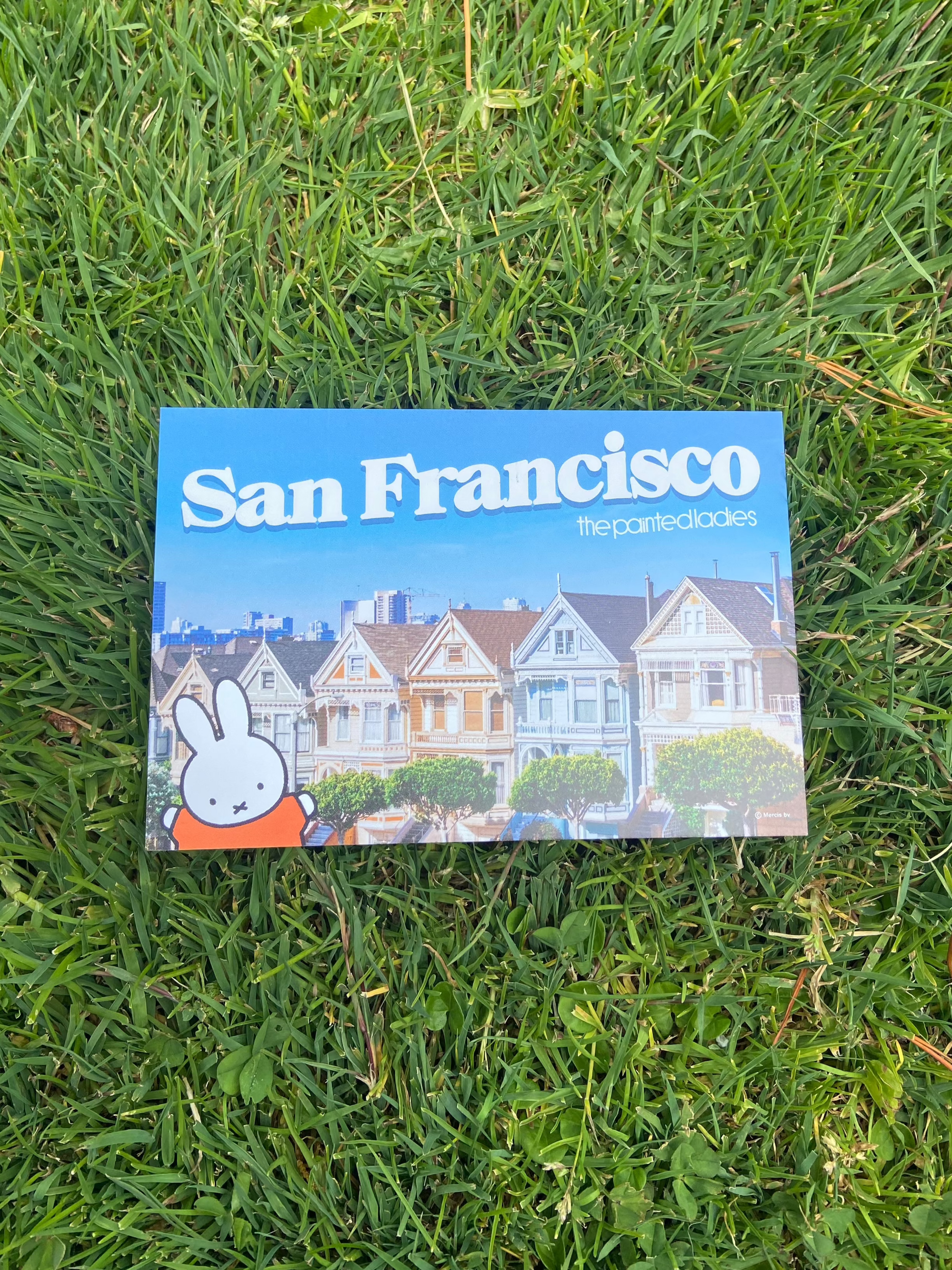 SF Miffy Postcard, Painted Ladies