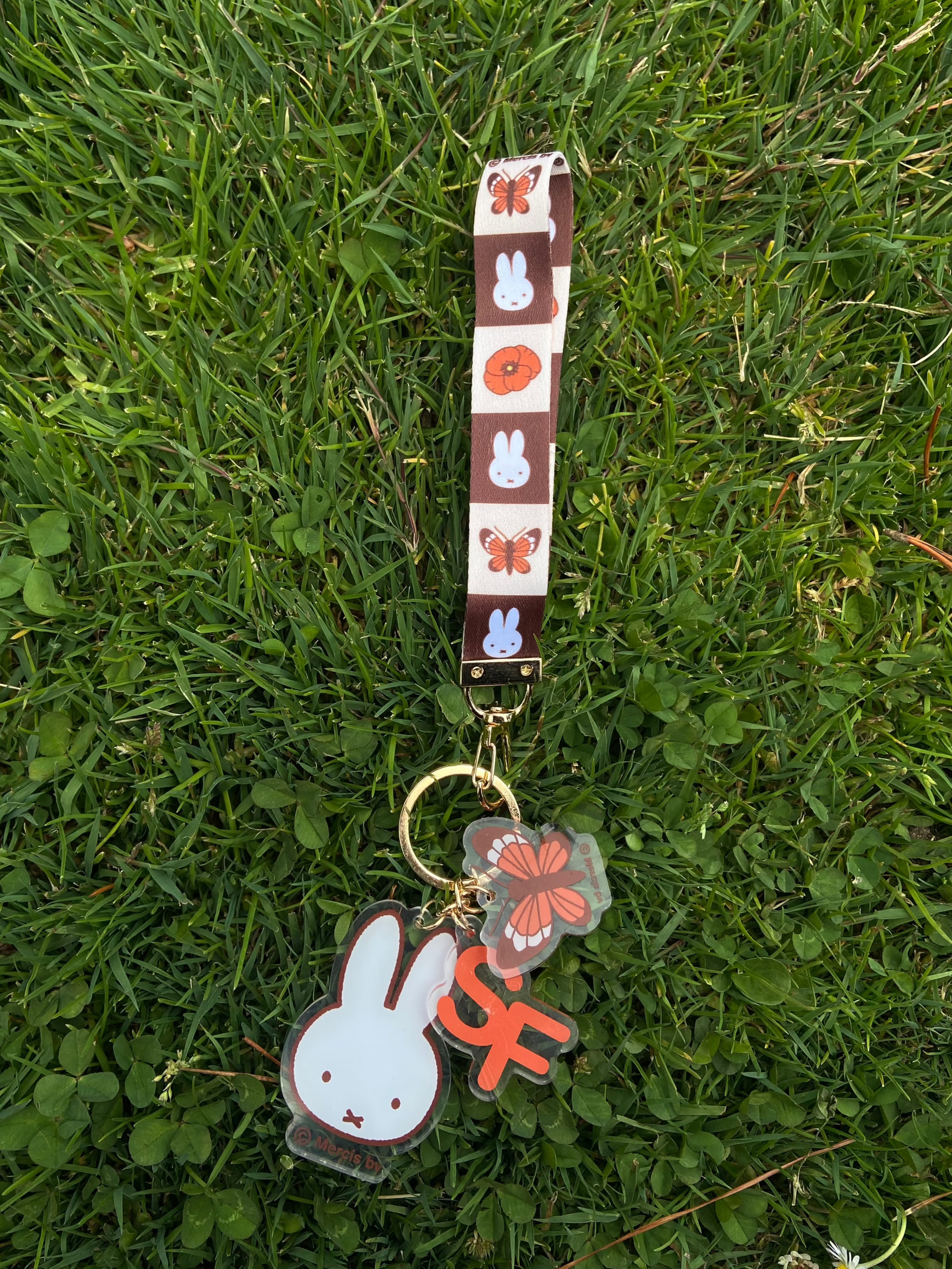 Miffy SF Butterfly Lanyard