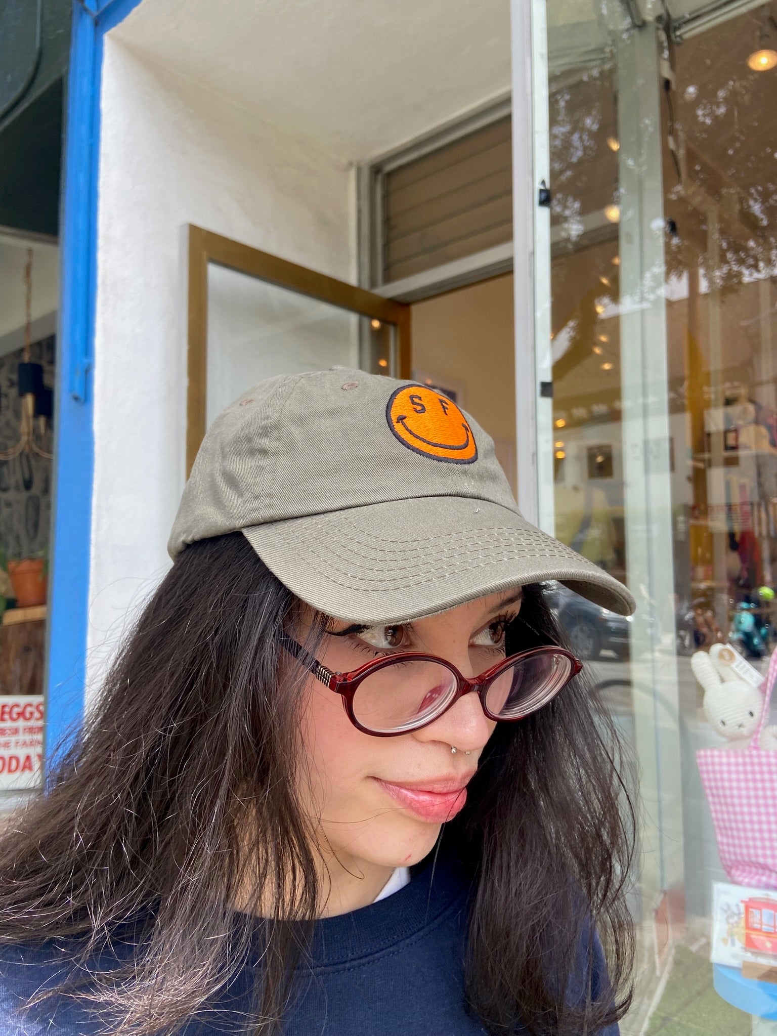 SF Smile Dad Hat