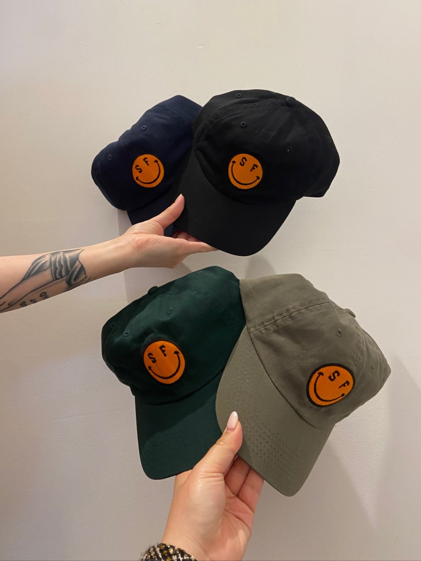 SF Smile Dad Hat