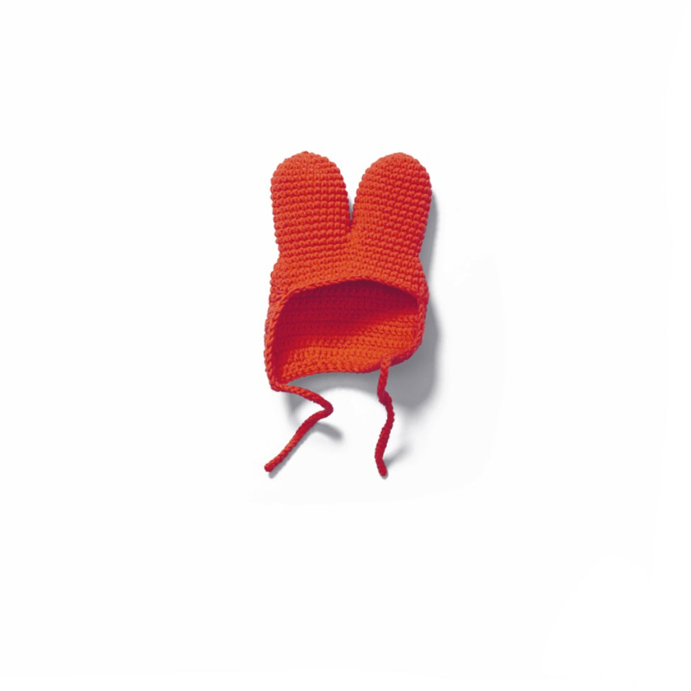 Miffy Knit Hat, Red