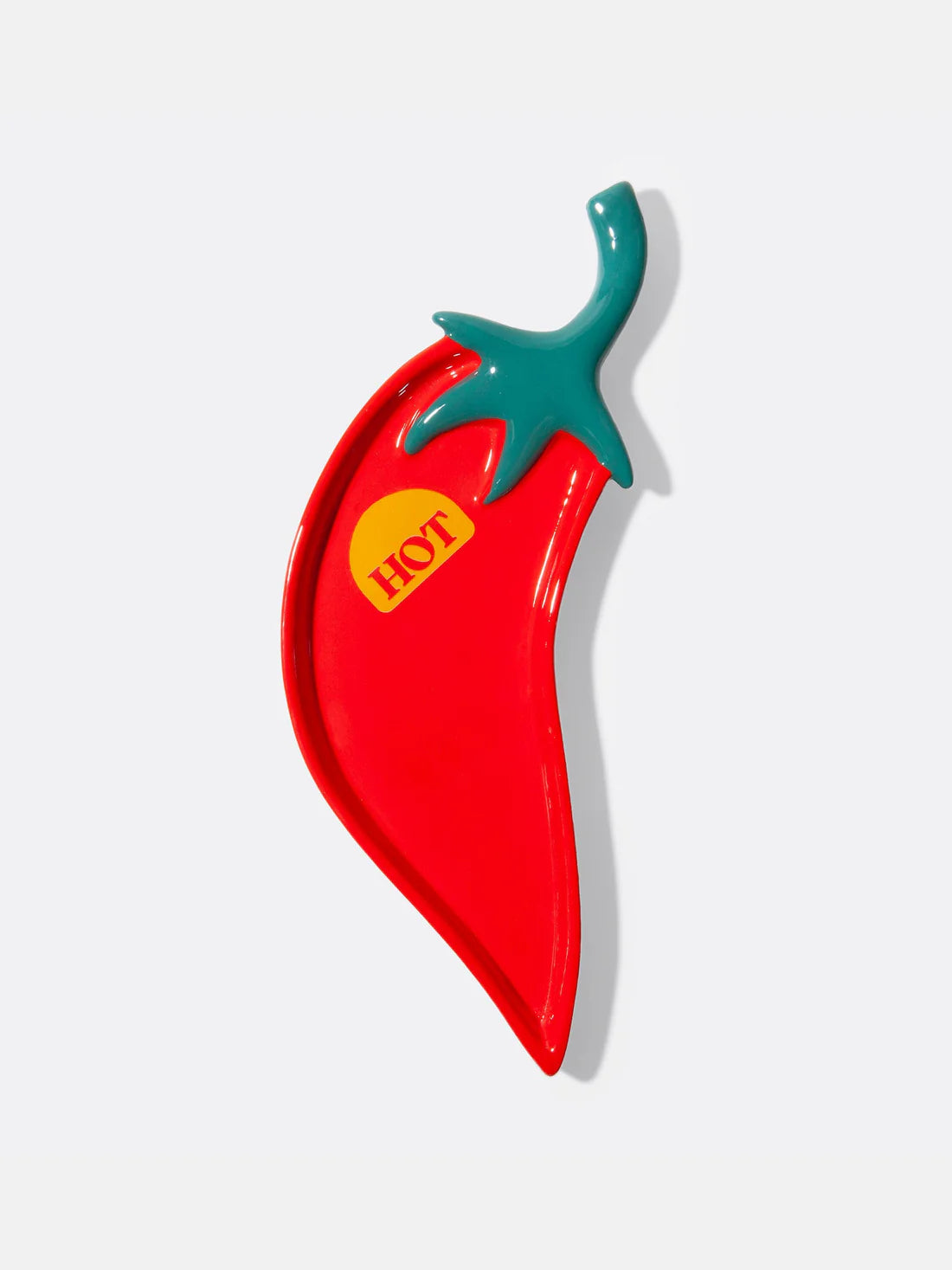 Ceramic Spoon Rest, Chili Pepper
