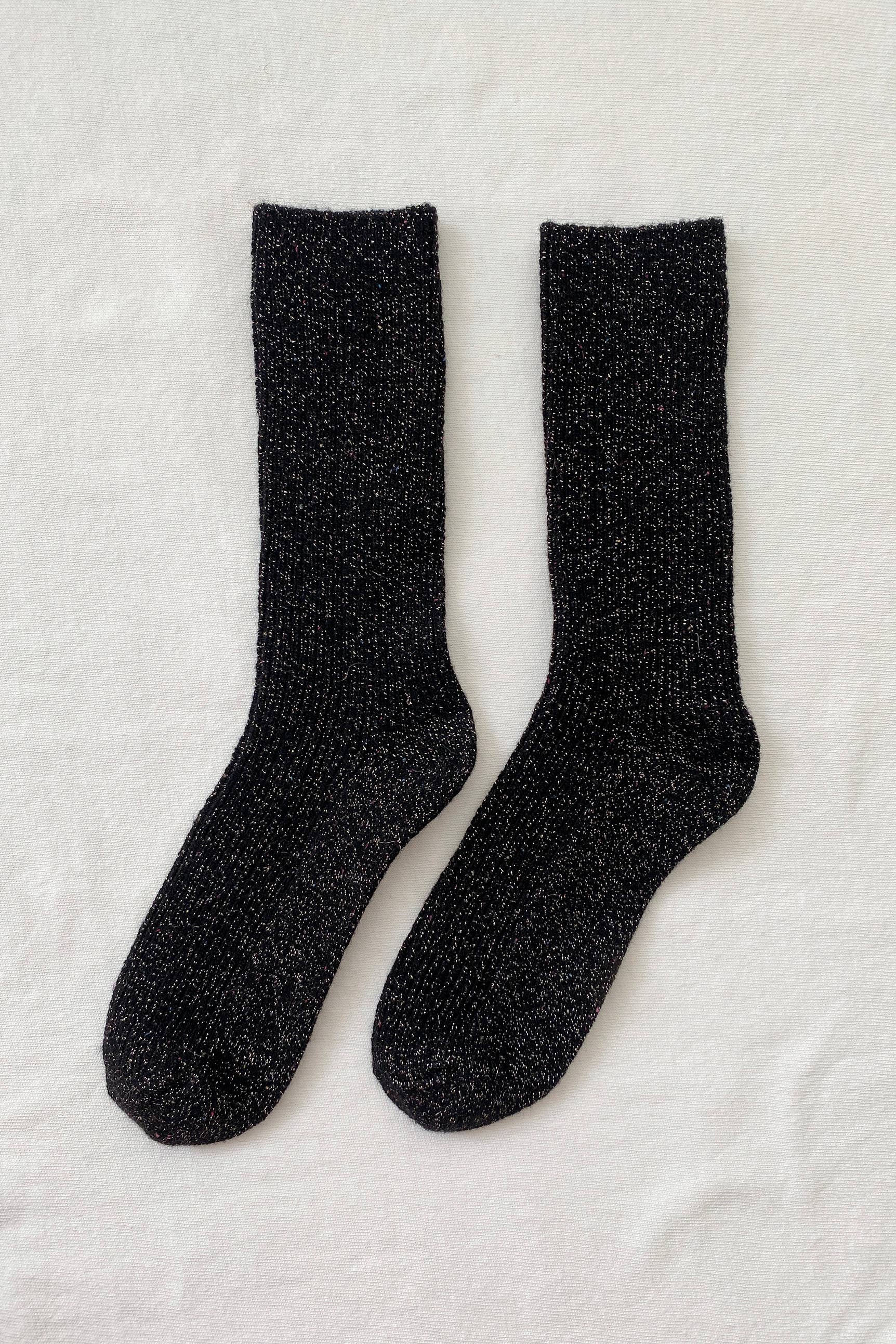 Winter Sparkle Socks, Starry Night