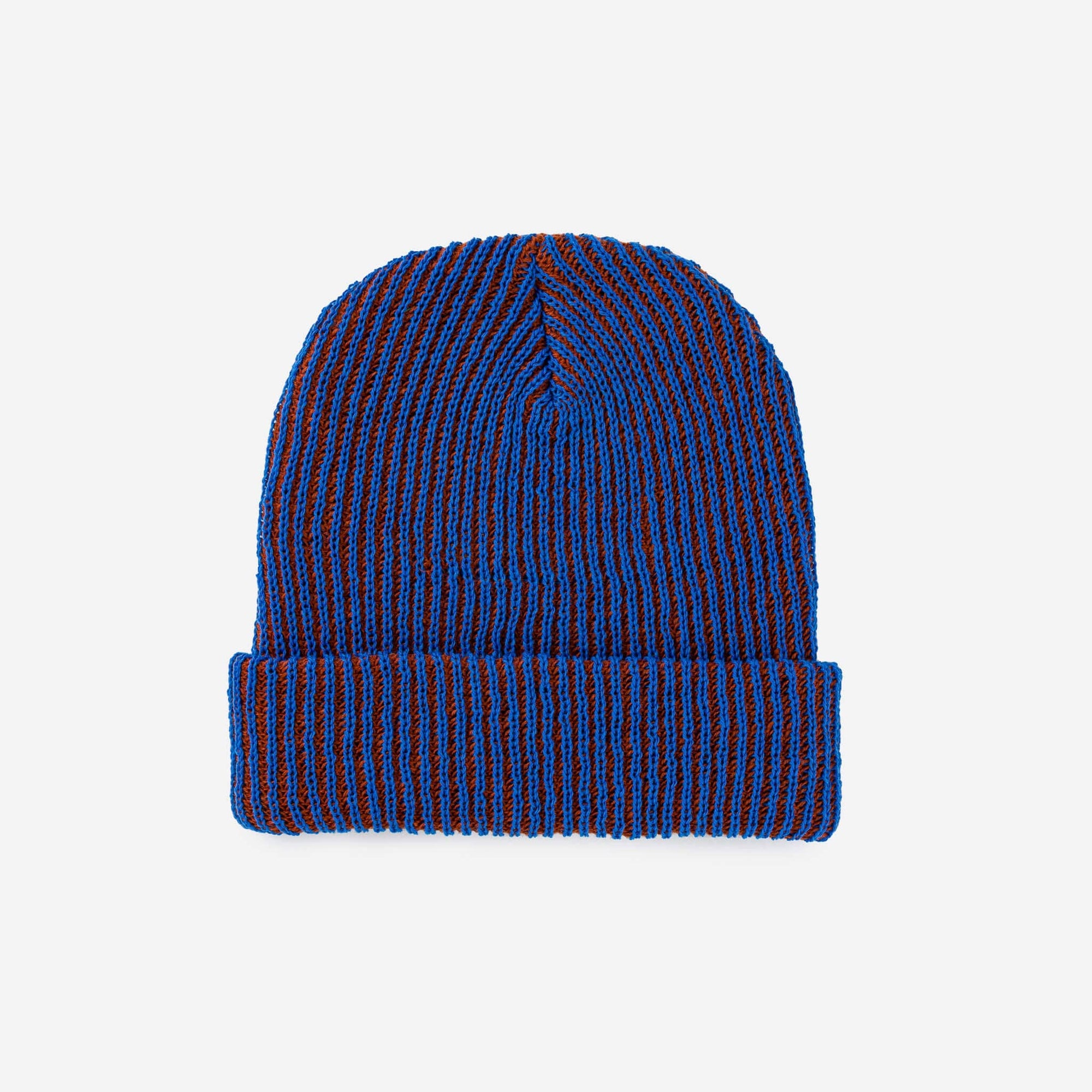 Simple Rib Knit Beanie, Kelly Stone Blue