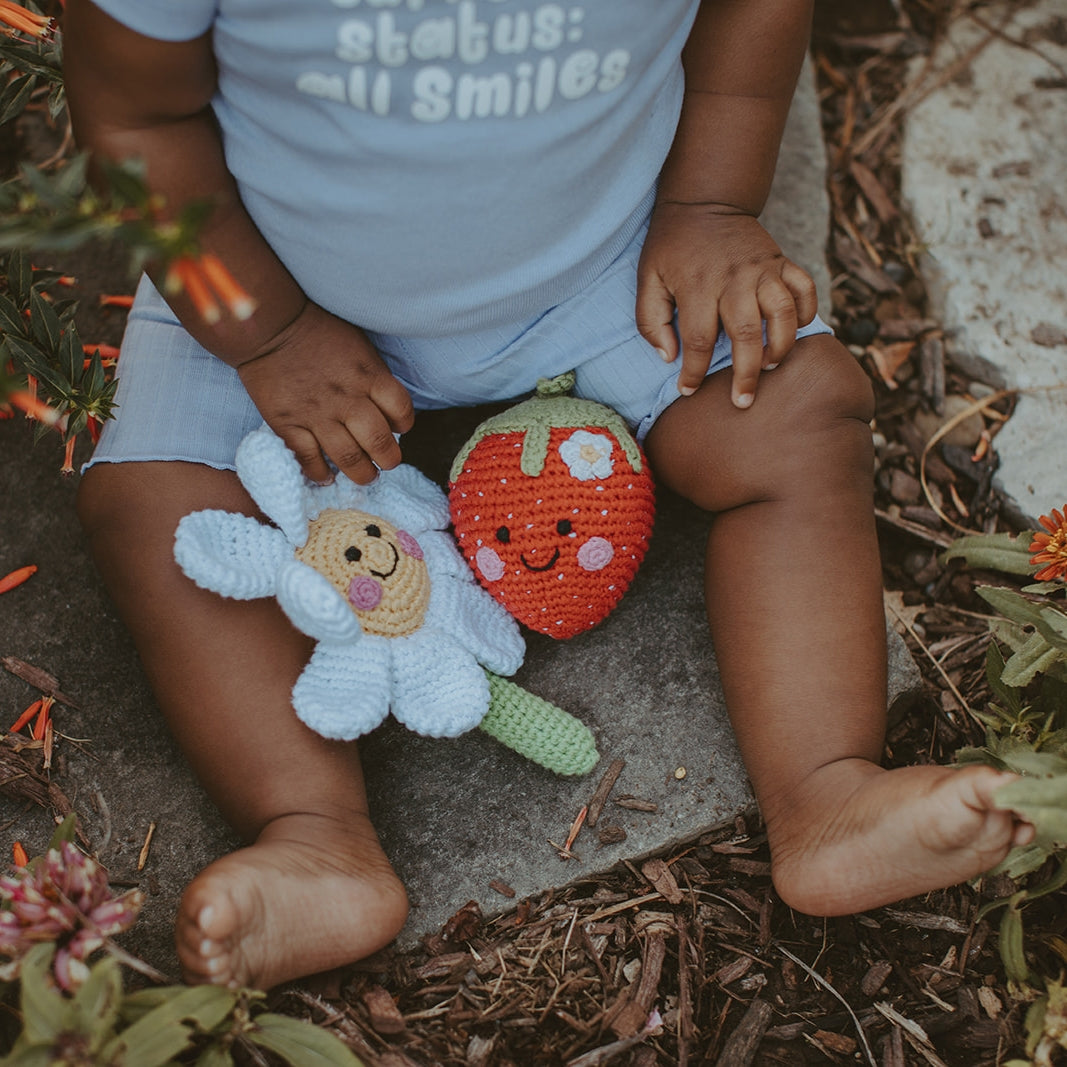 Friendly Strawberry Rattle