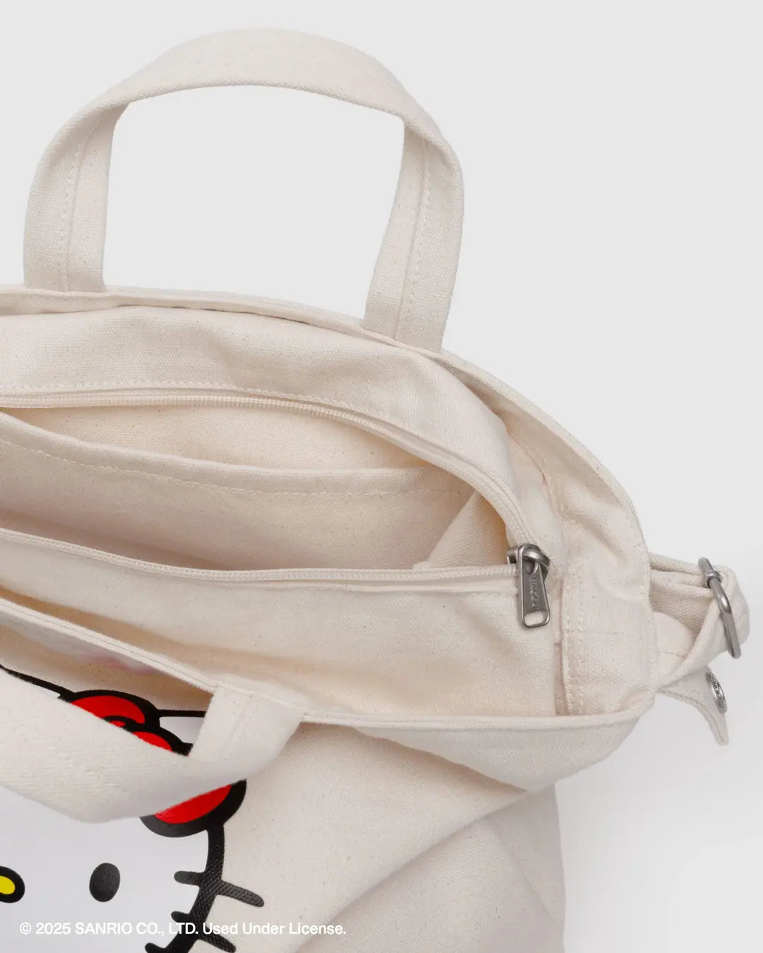 Horizontal Zip Duck Bag, Hello Kitty