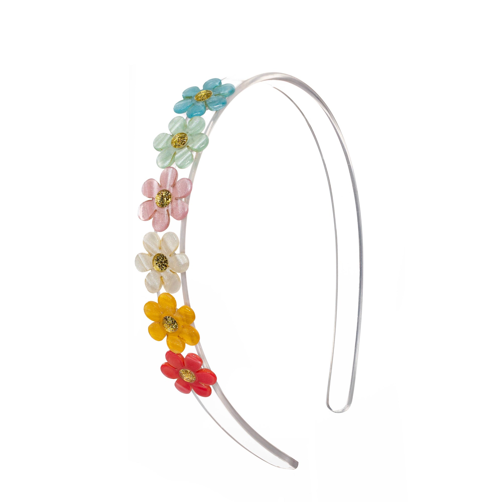 Daisies Pearl Pastel Headband
