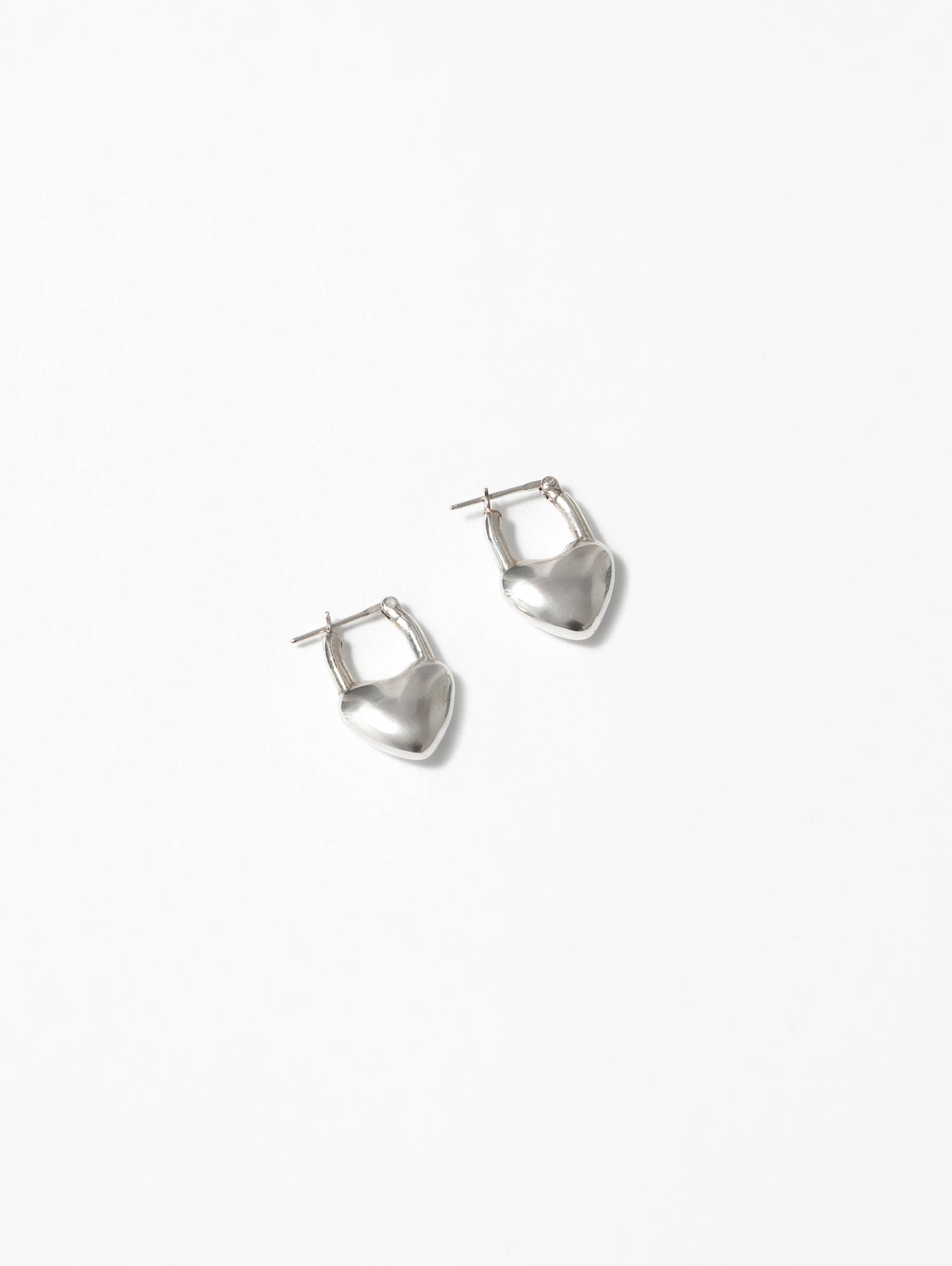 Mona Earrings, Sterling Silver