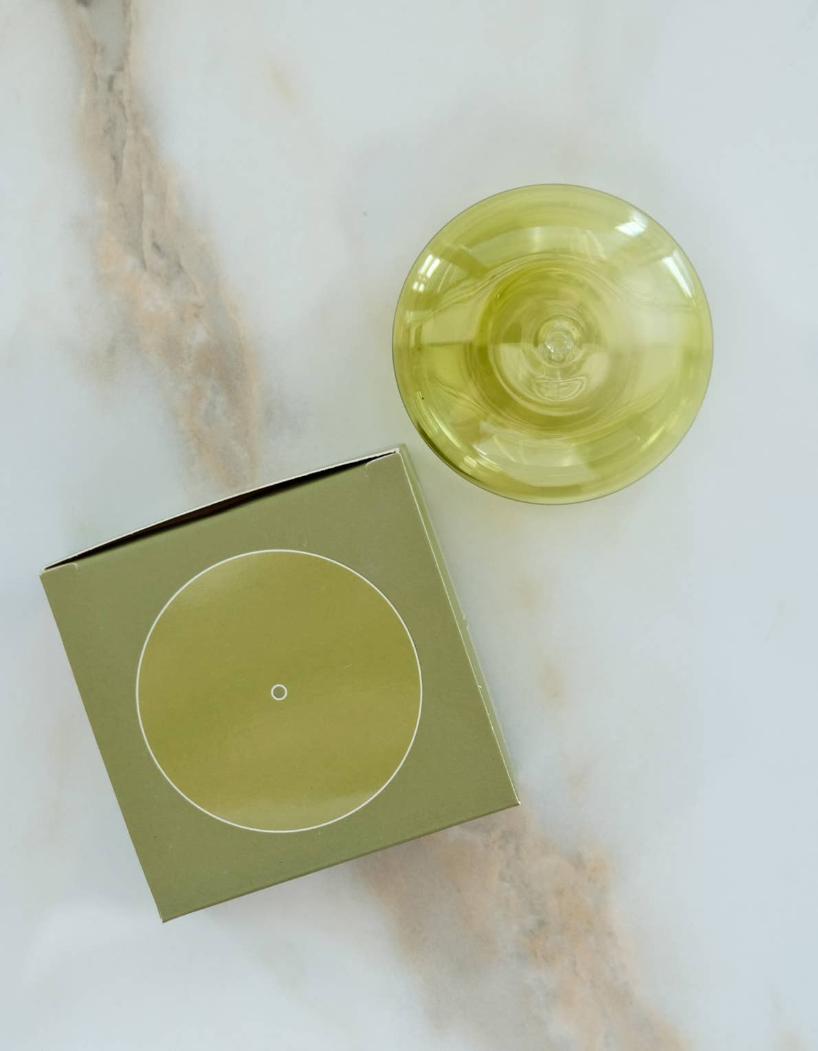 Bubble Incense Holder, Martini Olive