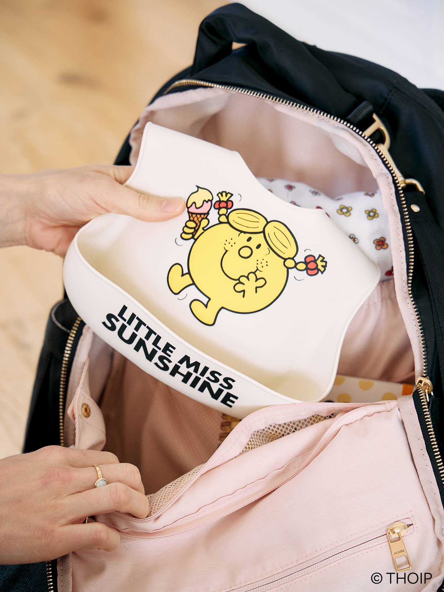 Little Miss Sunshine Silicone Bib