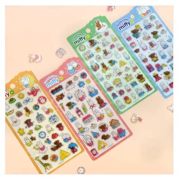 Miffy 3D Crystal Deco Stickers