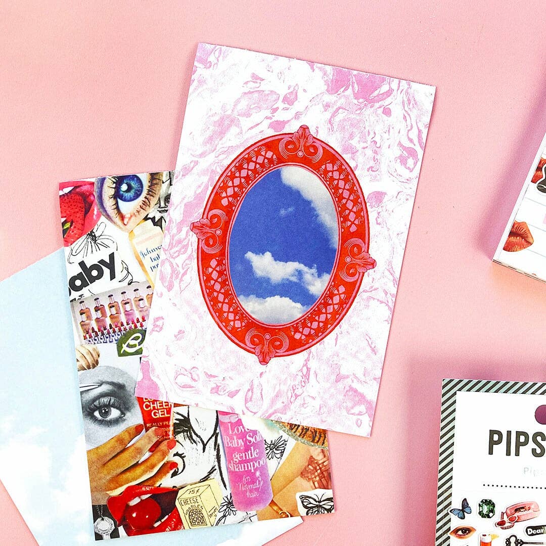 Daydreams Sticker Postcard Book