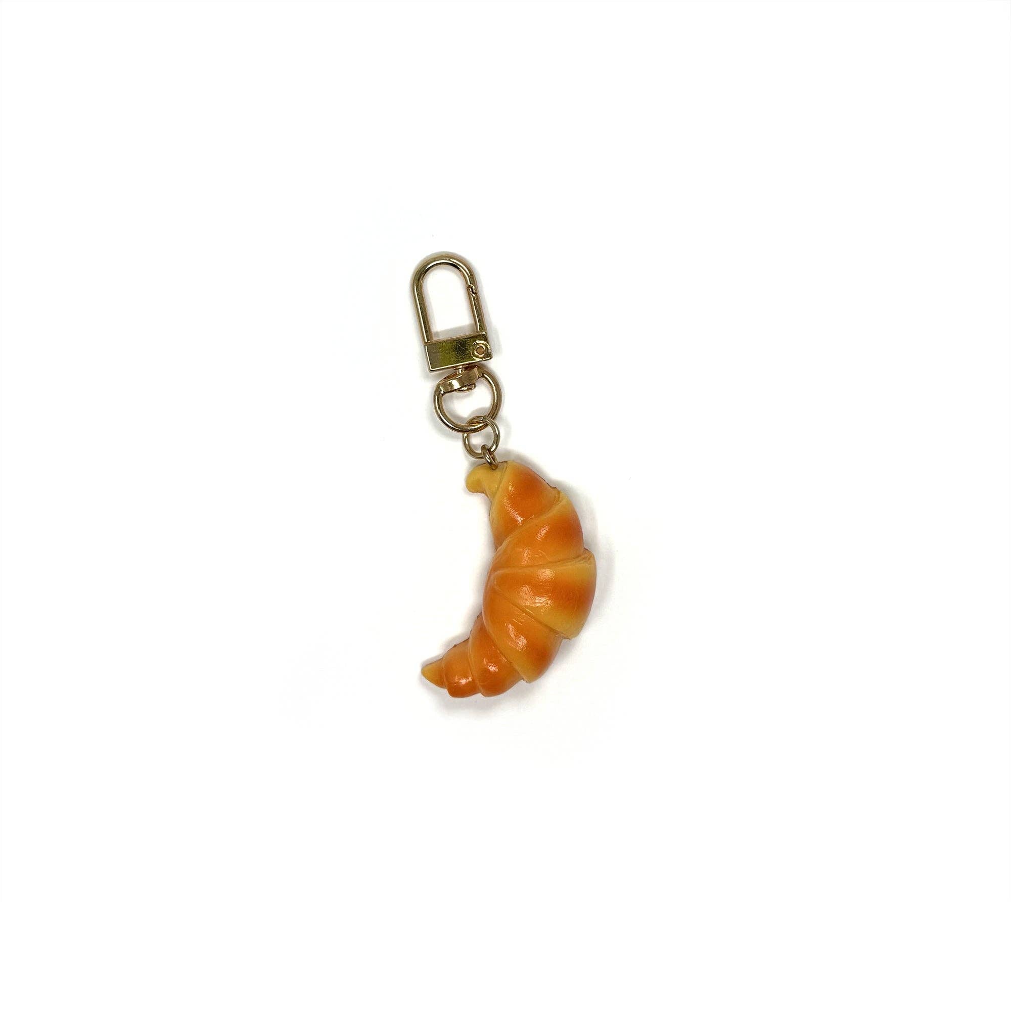 Croissant Keychain