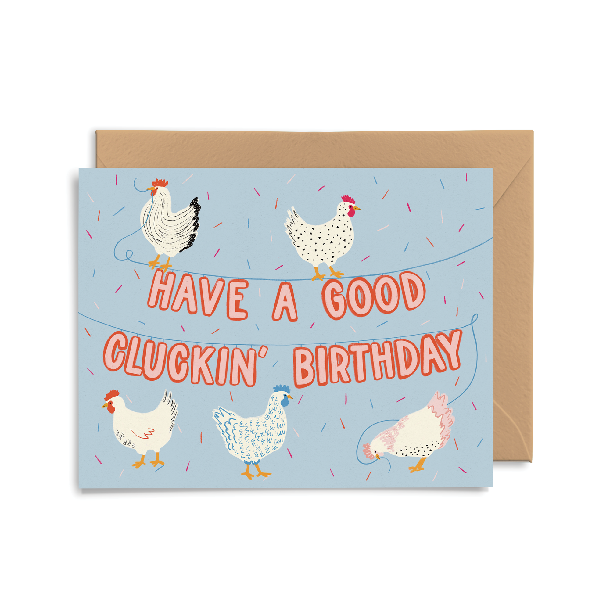 Good Cluckin' Birthday Card