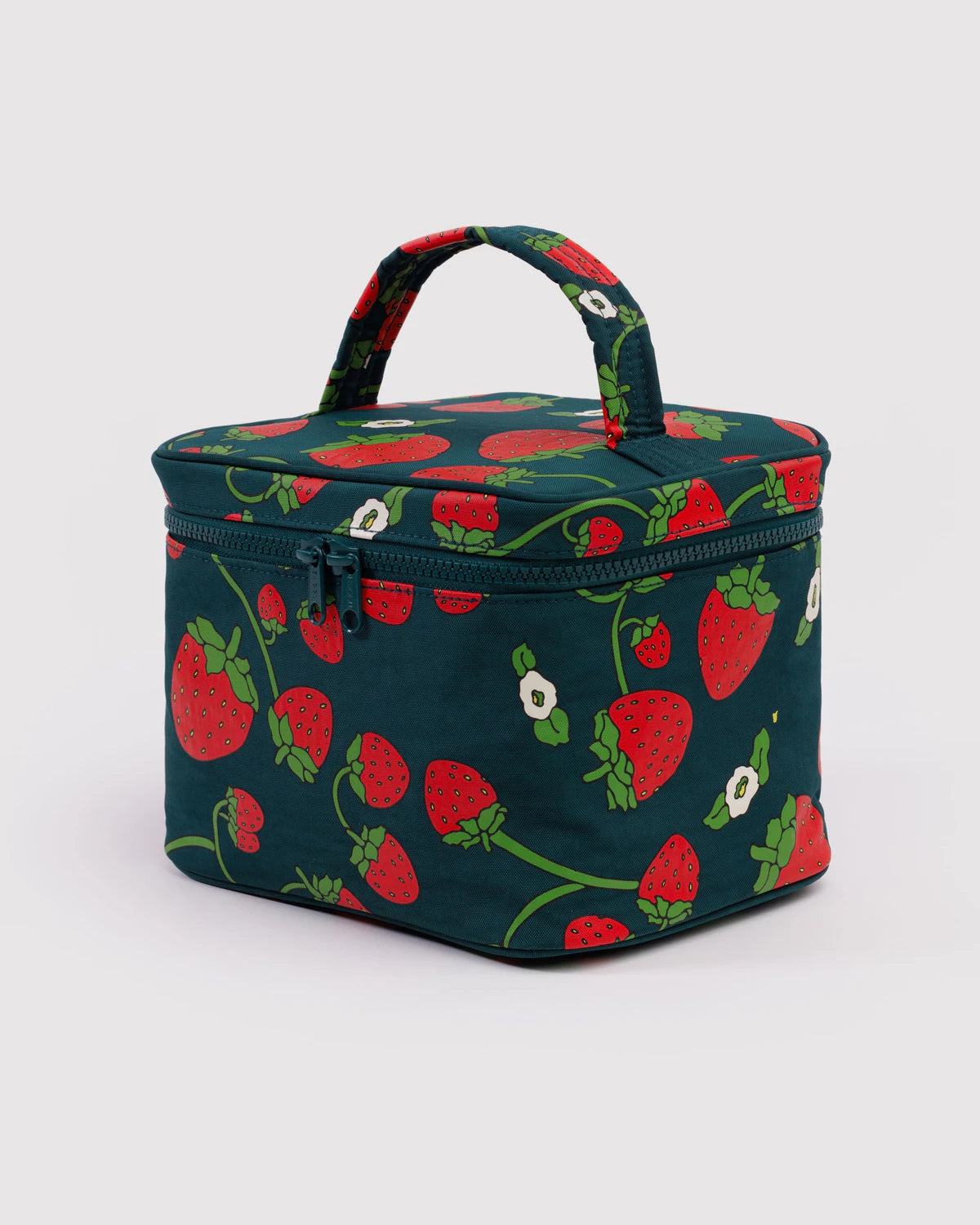 Large Cosmetic Case, Strawberry Blossom