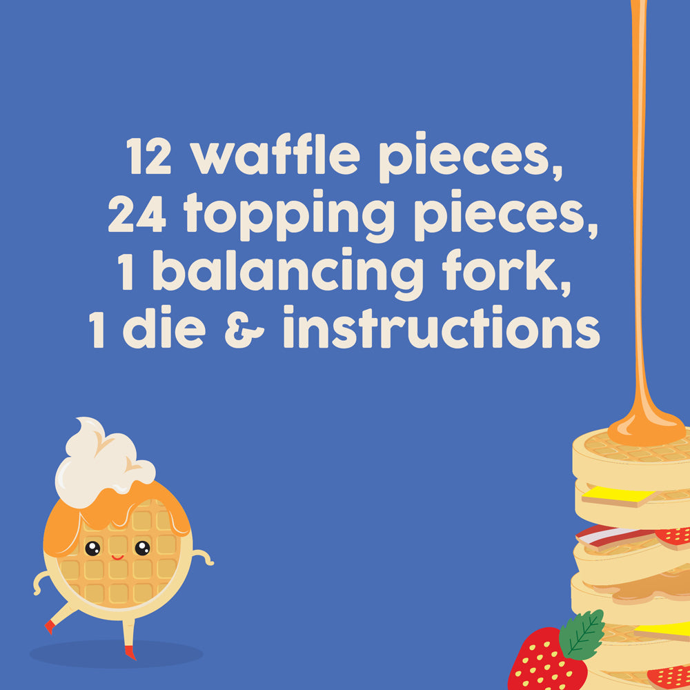 Waffle Topple Stacking Game