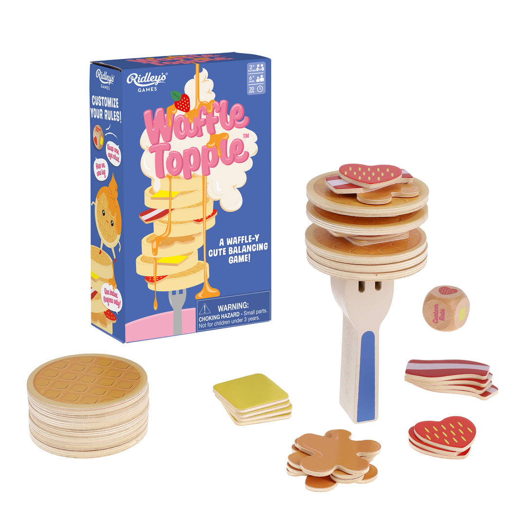 Waffle Topple Stacking Game