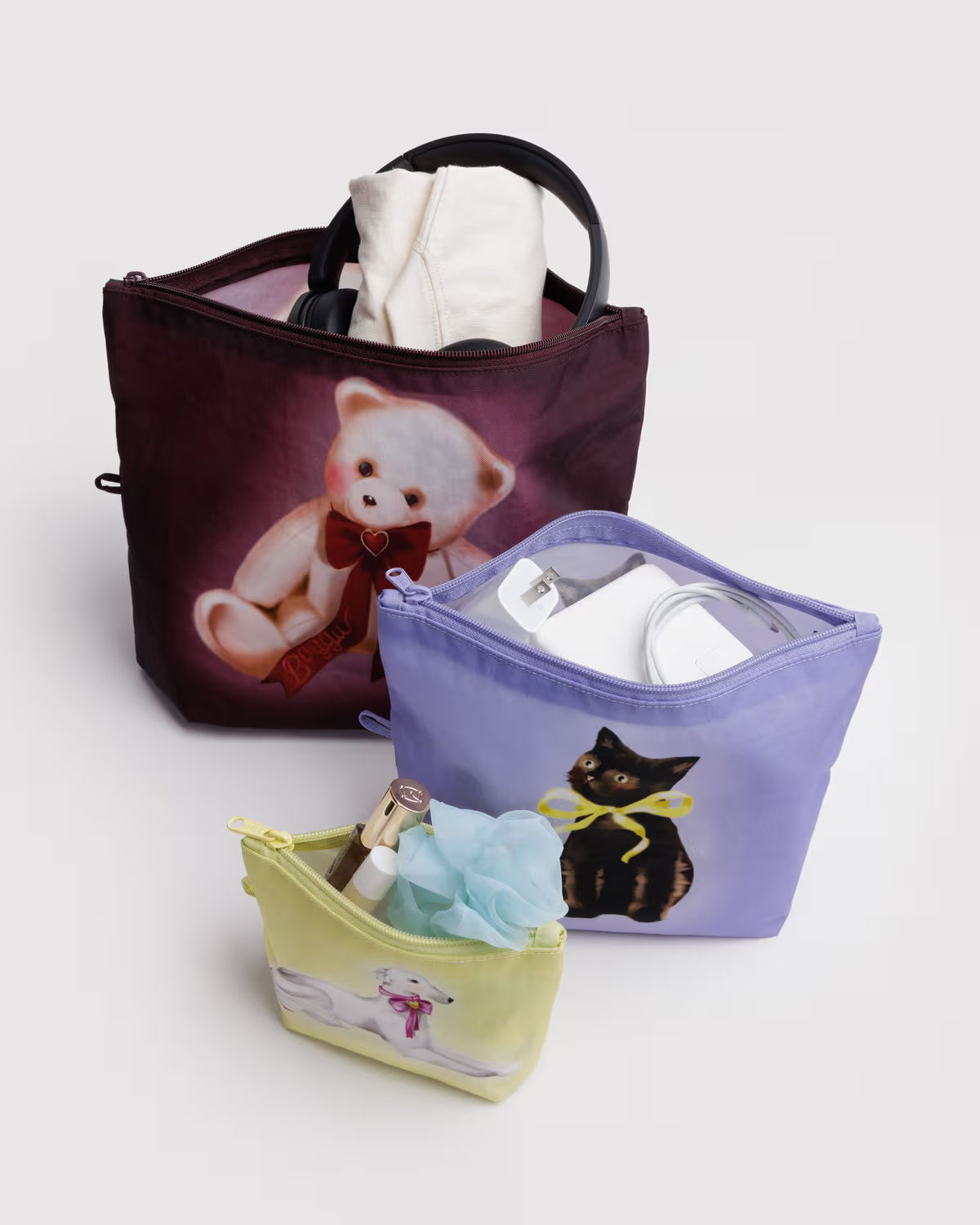 Go Pouch Set, Fancy Animals