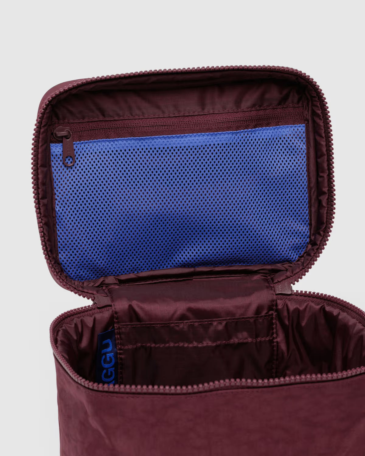 Large Cosmetic Case, Mahogany