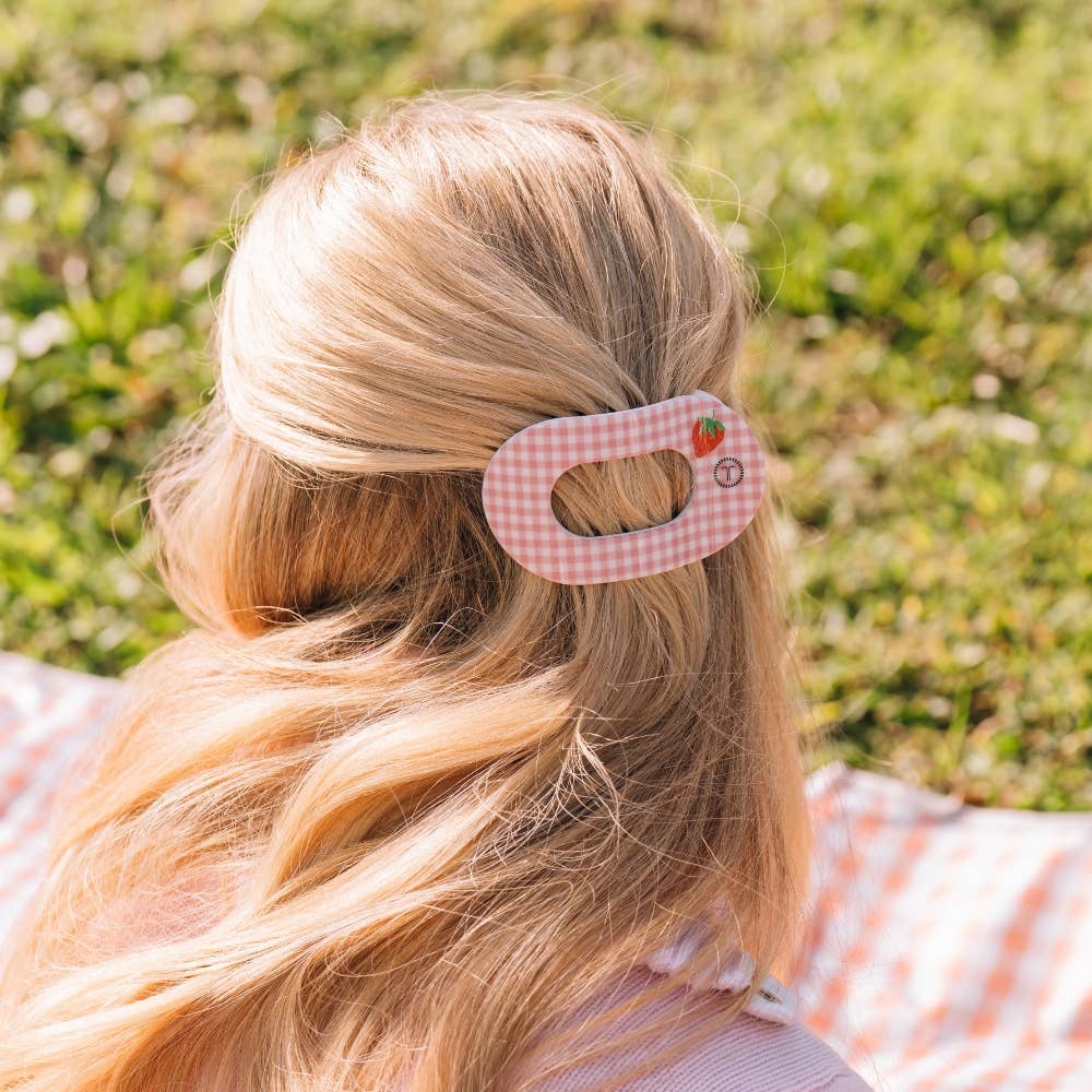 Handpicked, Medium, Flat Round Hair Clip