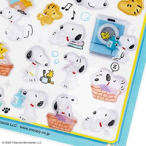 Snoopy Candy Jelly 3D Deco Sticker Sheet
