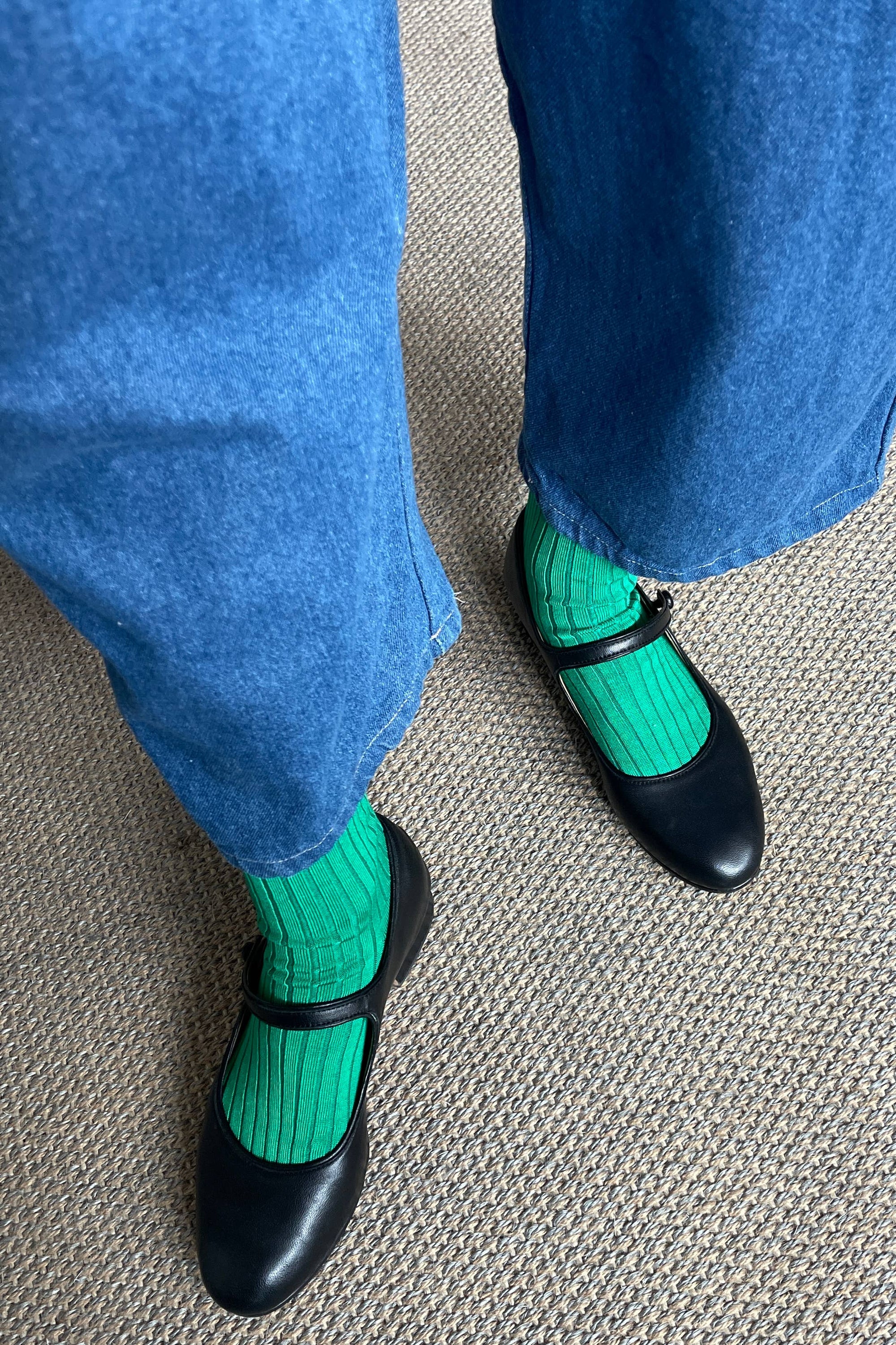 Her Socks, Kelly Green