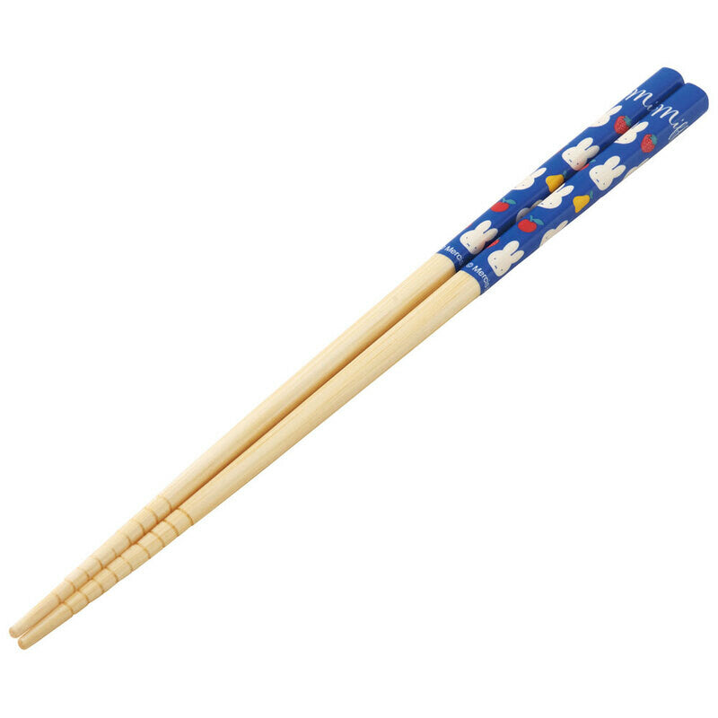 Miffy Bamboo Chopsticks, Fruit Blue