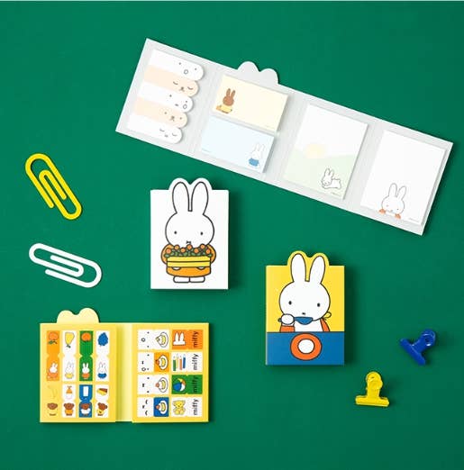 Miffy 4-Fold Sticky Memo Set