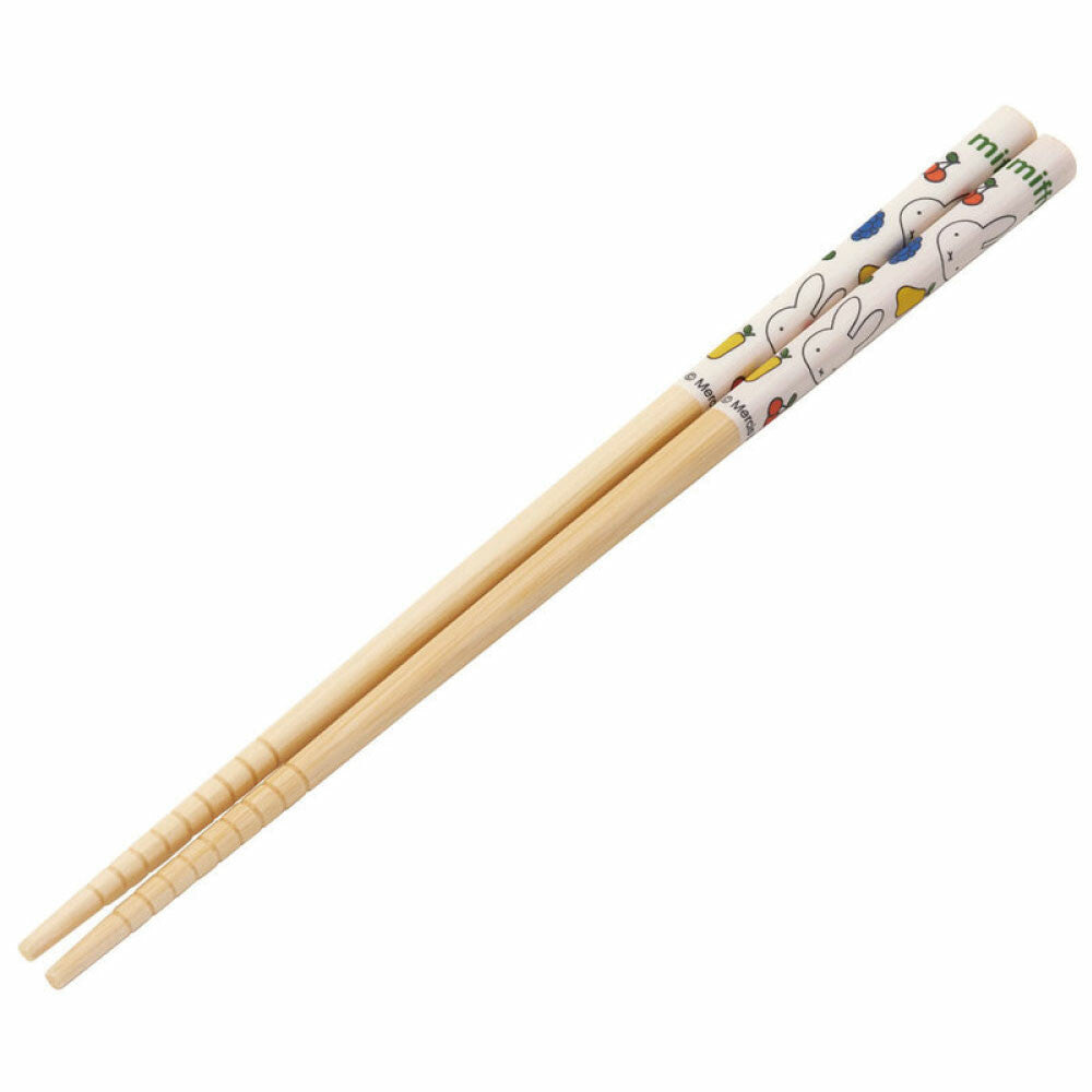 Miffy Bamboo Chopsticks, Fruit White