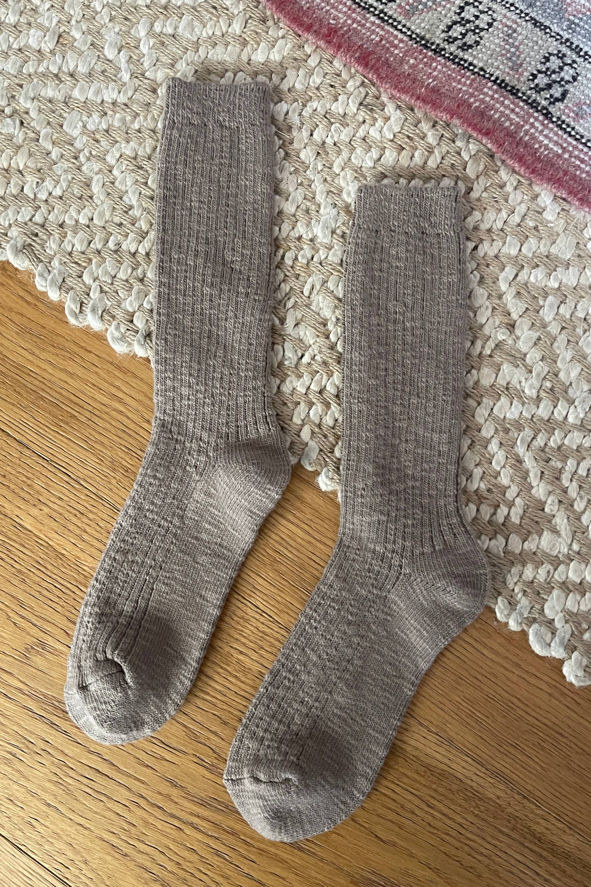 Cottage Socks, Oatmeal