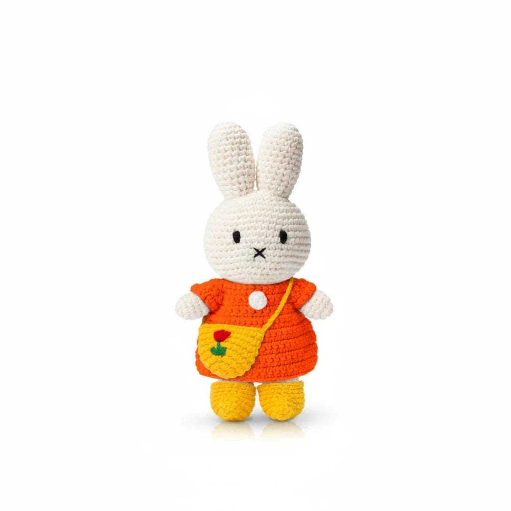 Miffy Knit Doll, Tulip Bag