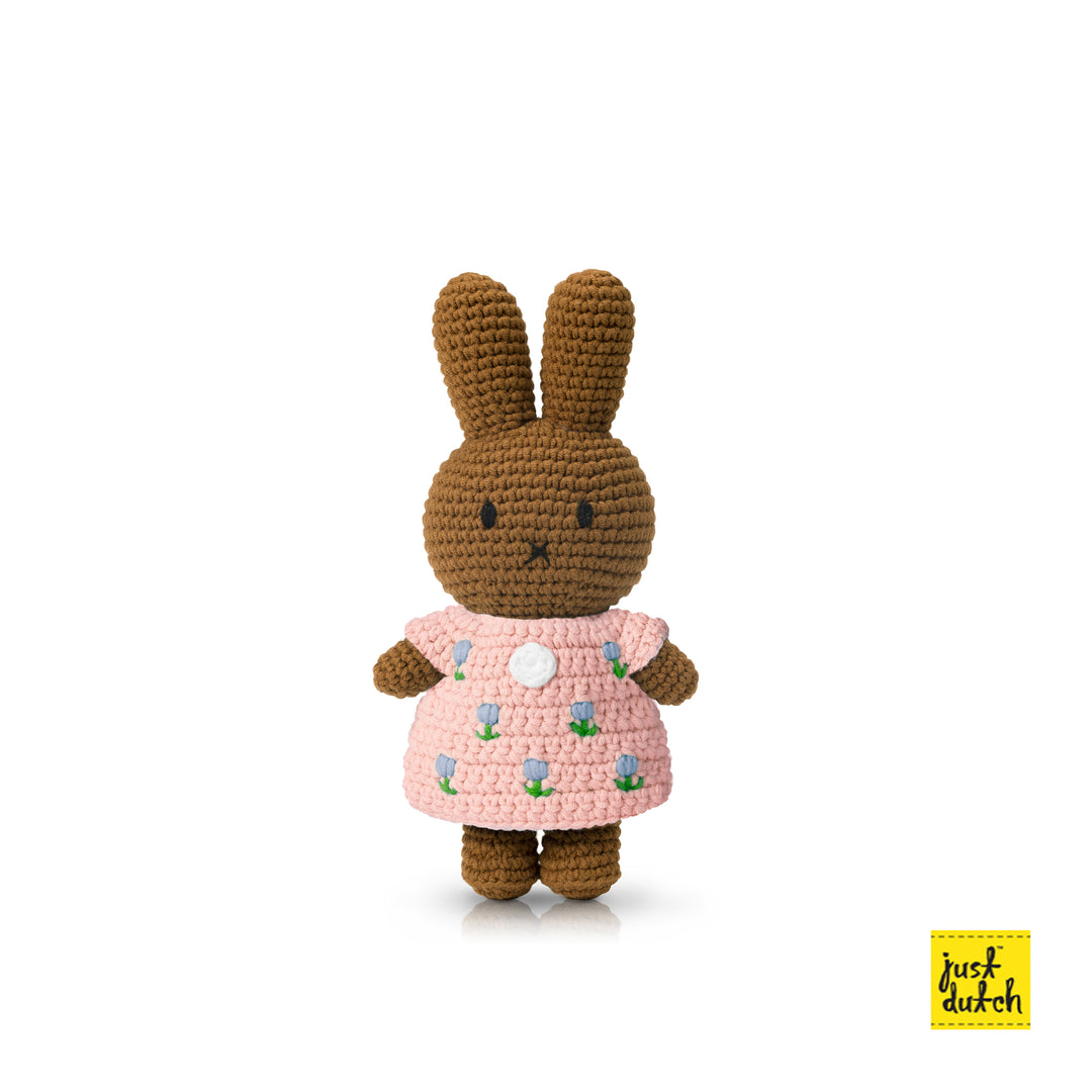 Melanie Knit Doll, Tulip Dress Pastel Pink