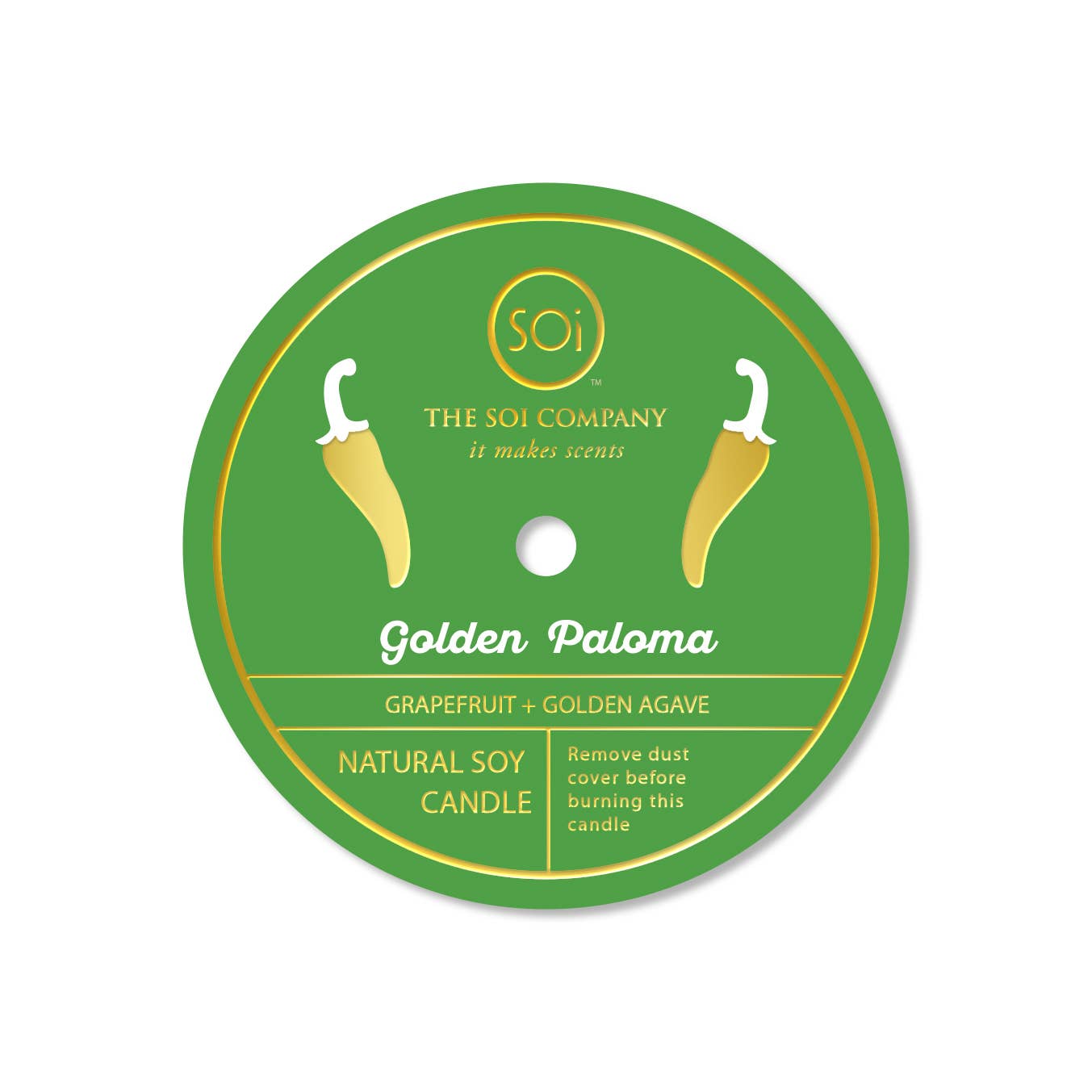 Golden Paloma 12oz Icon Candle