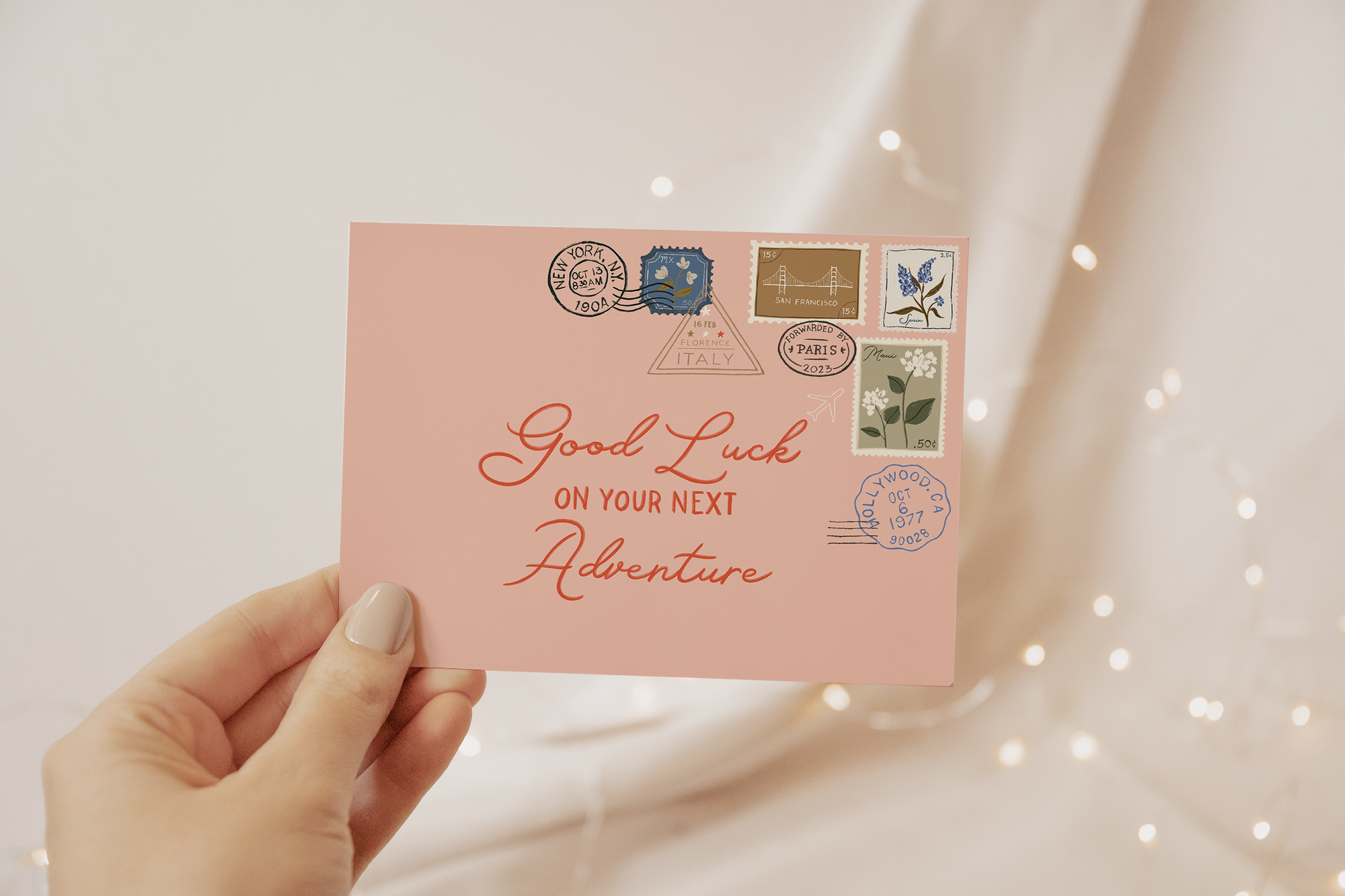Good Luck On Your Adventure Graduation Card