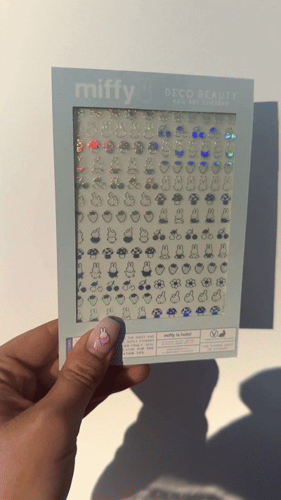 Nail Art Stickers, Miffy is Holo