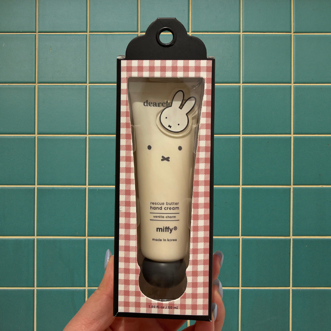 Miffy Hand Cream with Charm, Vanilla