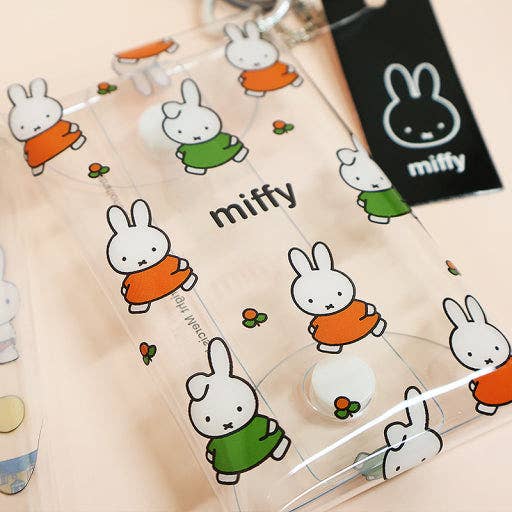 Miffy Mini Clear Mini Pouch with Charm